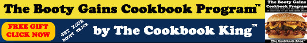 The Booty Gains Cookbook Program